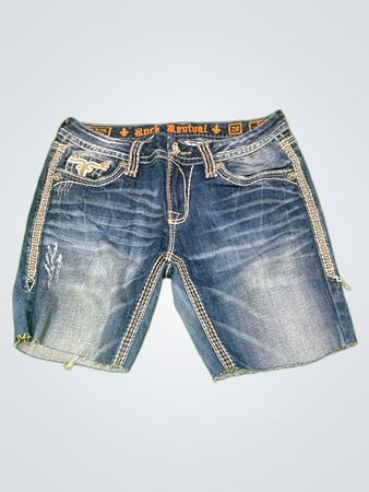 Rock Revival Denim Shorts