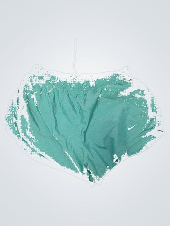Nike Green Running Shorts