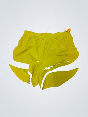 Nike Yellow Running Shorts
