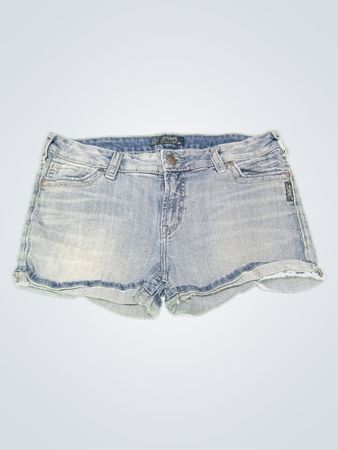 Light Blue Denim Shorts