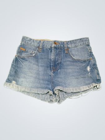 Zara Woman Premium Collection Denim Shorts