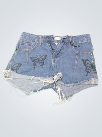 Between Us Denim Shorts
