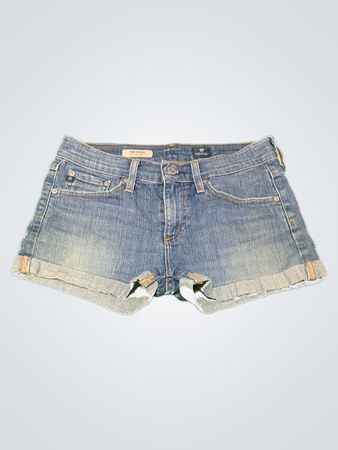 Blue Denim Shorts