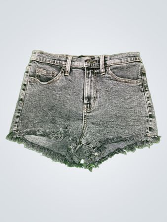 Gray Denim Shorts
