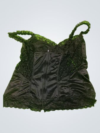 Black Lace Corset Top