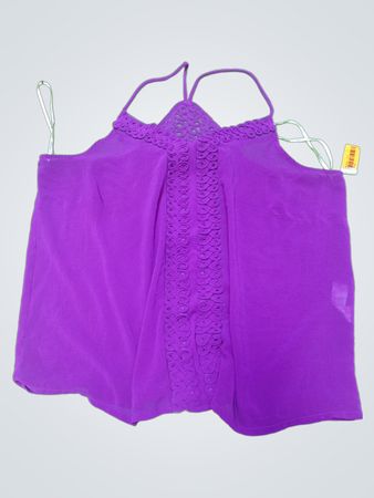 Purple Lace Trim Camisole