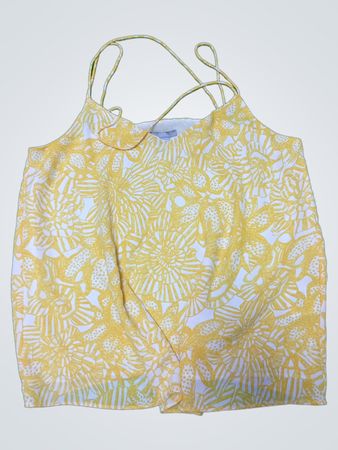 Yellow Floral Top