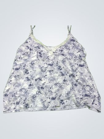 Gray Floral Camisole
