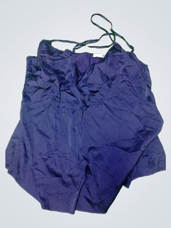 Navy Blue Halter Neck Top