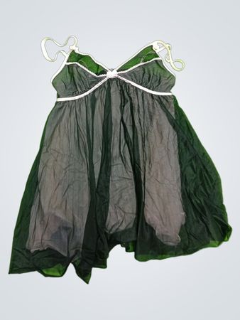 Black Sheer Nightgown or Chemise
