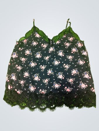 Victoria's Secret Floral Lace Trim Camisole