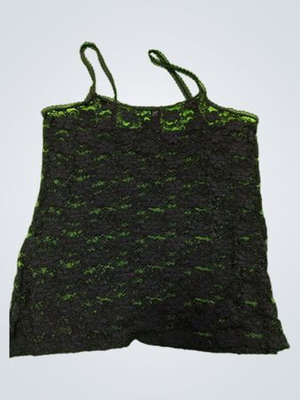 Uniqlo Green Camouflage Lace Camisole