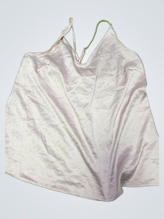 White Halter Neck Top