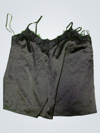 Forever 21 Black Lace Trim Cami Top