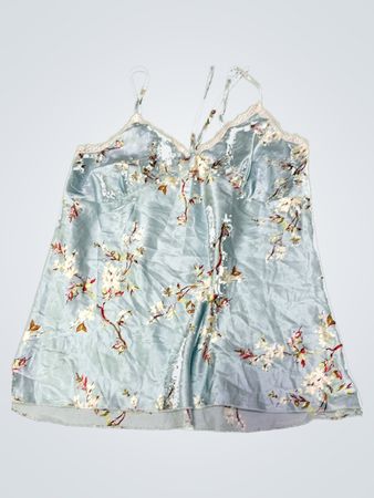 Blue Floral Camisole