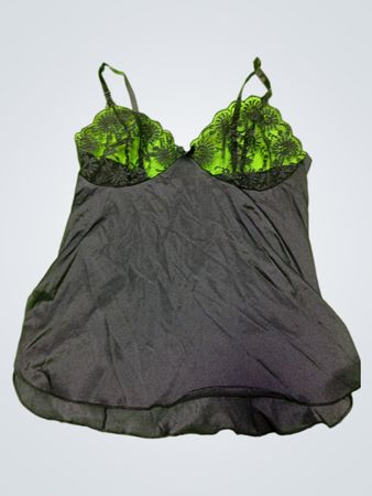 Black Lace Trim Camisole