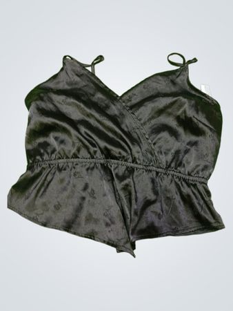 Black Satin Camisole