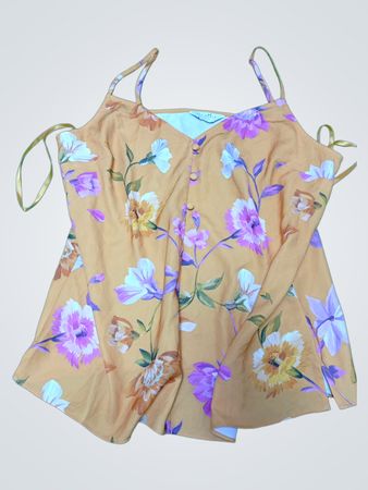 Floral Yellow Camisole