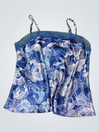 Blue Floral Camisole