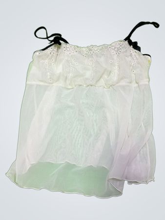 Sheer White Top