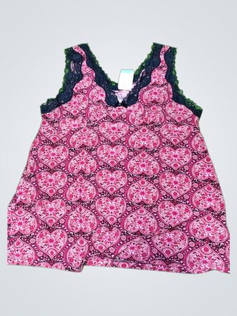 Pink Paisley Top