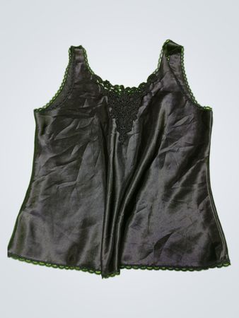 Black Satin Camisole