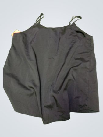 Zara Black Satin Cami Top
