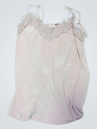 Pink Lace Trim Camisole