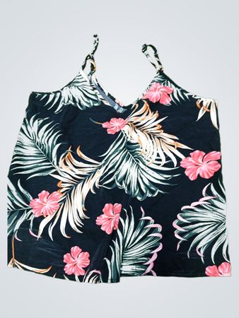 Floral Pattern Tank Top