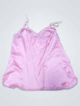 Pink Lace Trim Camisole