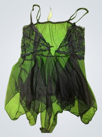 Black Sheer Lingerie Top