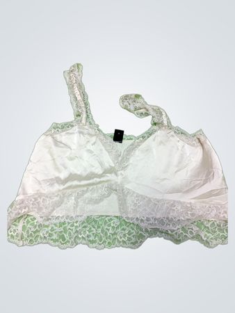 White Lace Bra