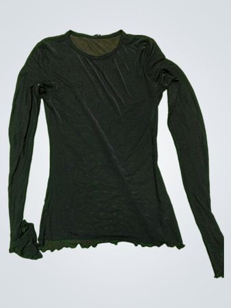 Black Long-Sleeve Top