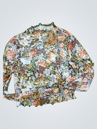Floral Long-Sleeve Top