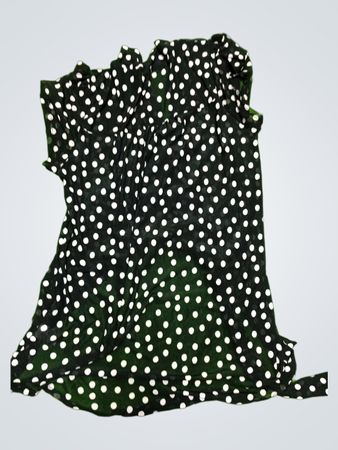 Black Polka Dot Blouse
