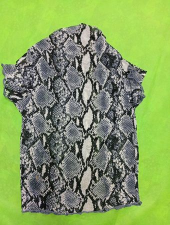 Snakeskin Pattern Shirt