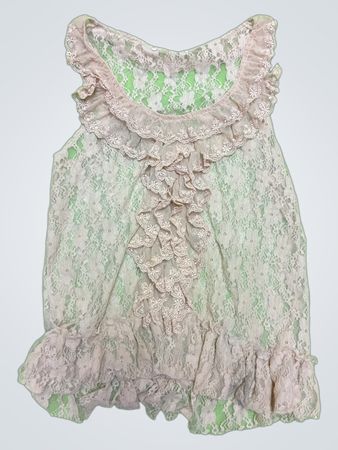Unbranded Lace Ruffle Cami Top
