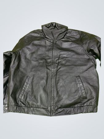 Croft & Barrow Black Leather Jacket