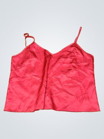 Red Silk Camisole