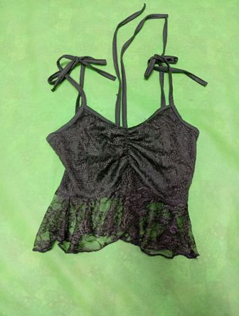 Black Lace Camisole