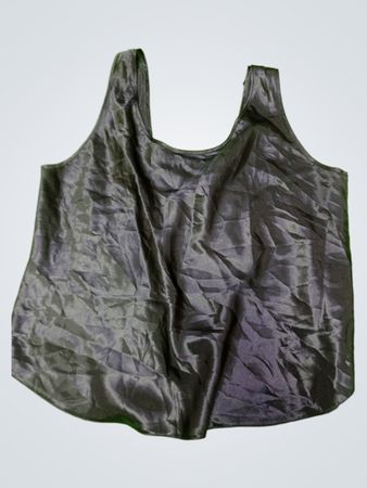 Black Silky Tank Top