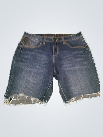 Women's Denim Bermuda Shorts
