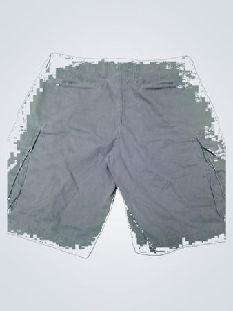 Gray Cargo Shorts