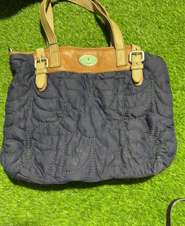Fossil Quilted Tote Bag