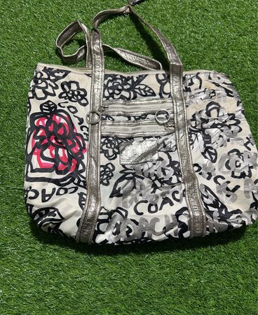 Coach Floral Tote Bag