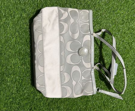 Coach Monogram Shoulder Bag
