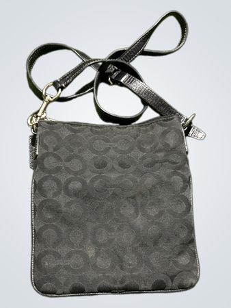 Coach Black Signature Crossbody Bag