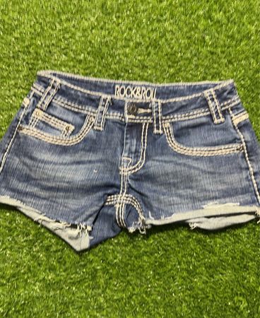 Rock & Roll Denim Damen-Jeansshorts