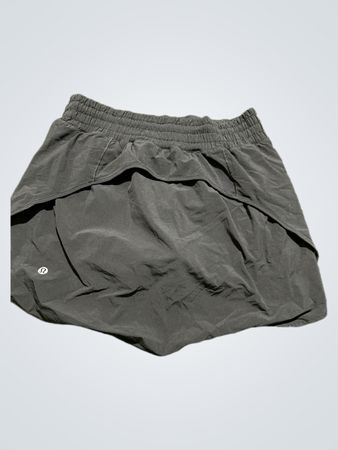 Lululemon schwarze Laufshorts