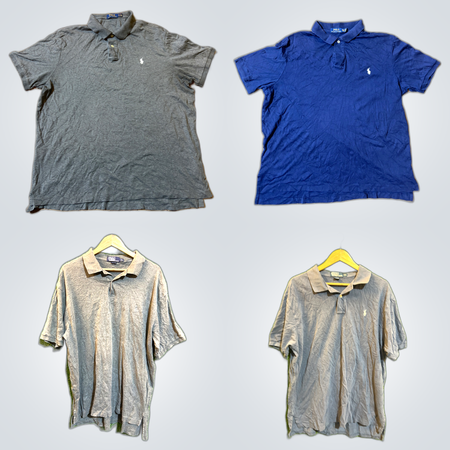 Conjunto de Camisas Polo Ralph Lauren - Pacote de 10 Camisas Polo de Luxo